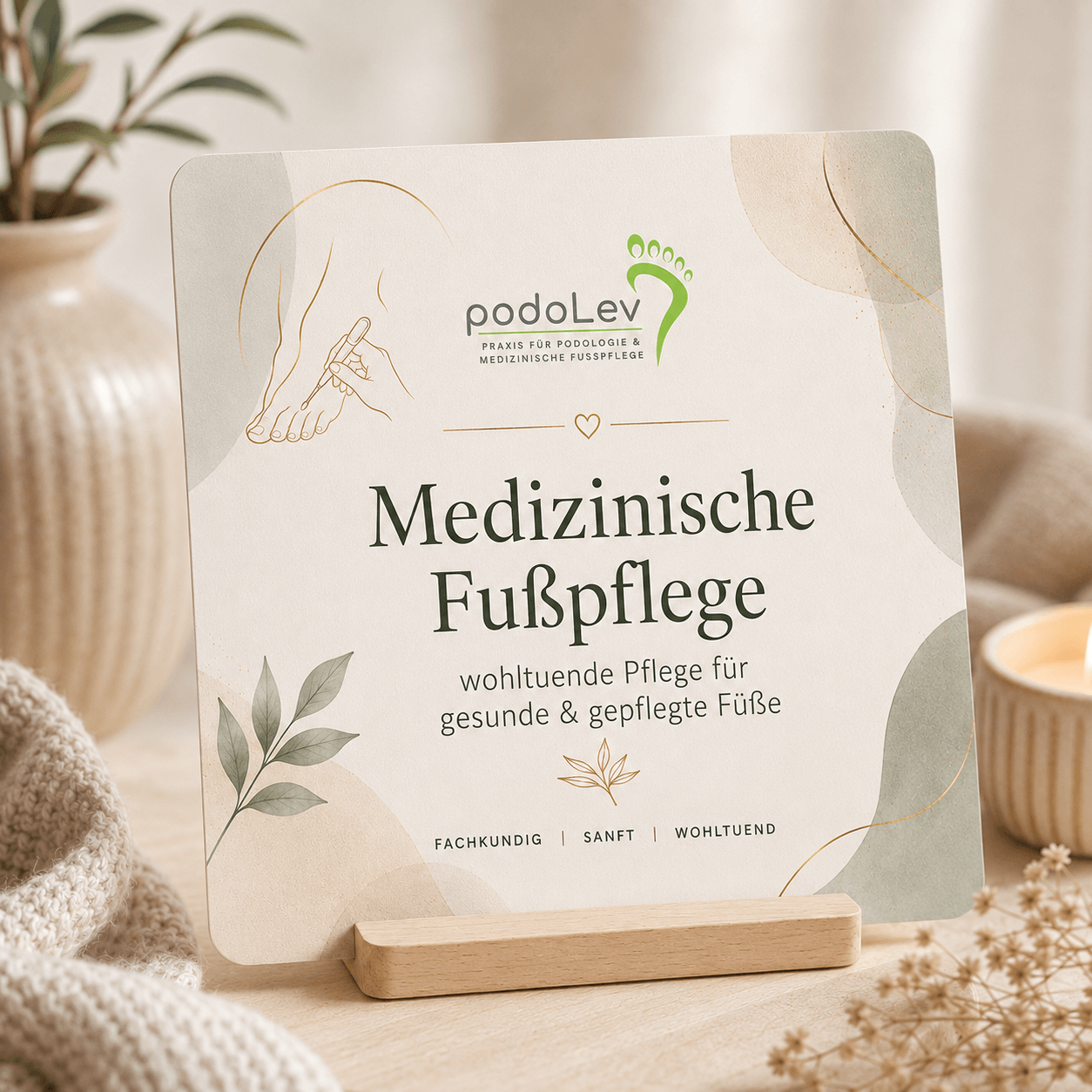 [ 2x ] Podologische Behandlung / Medizinische Fußpflege